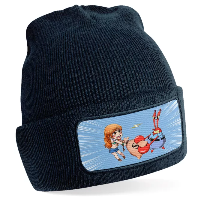 Beanie Parody of One Piece Nami and Krabs