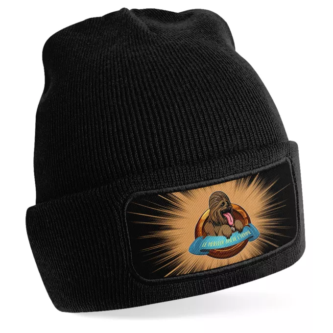 Bonnet Parodie Star Wars Le Meilleur Ami de l'Homme... - Chewbacca