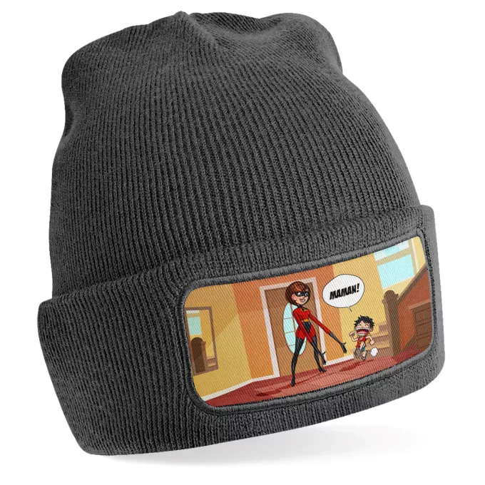 Bonnet Parodie One Piece Super Maman !! - Elasticgirl la Maman indestructible, Luffy