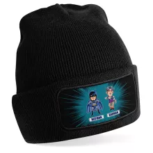Bonnet « Les 2 Super-Héros de la Nuit !! » – Parodie Batman