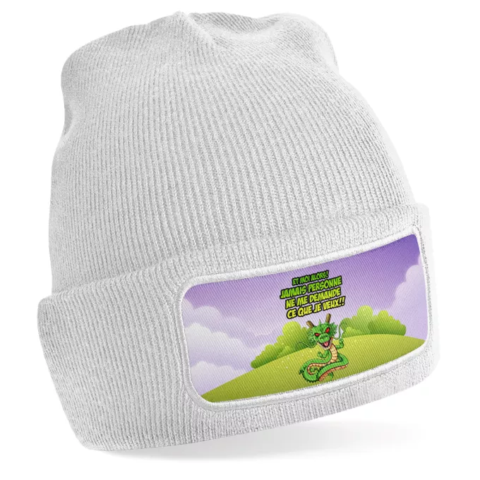 Bonnet Parodie Dragon Ball Z - DBZ Jamais personne me demande ce que je veux - Shenron