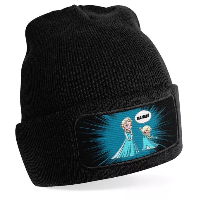 Bonnet Parodie Super Mario Une Maman qui n'a pas froid aux yeux ! - Elsa la Reine des Neiges, Harmonie