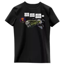 T-shirt Enfant Fille L'Arcadia « Zone de Turbulences ! » – Parodie Albator
