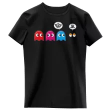 Girls Kids T-shirt – Pacman parody