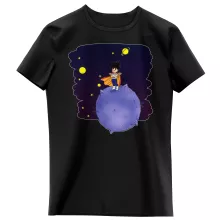 T-shirts crianças raparigas O Principezinho Vegeta – Dragon Ball Z de parodia