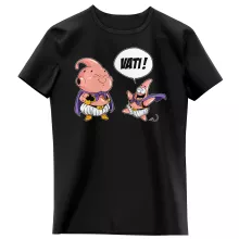 Majin Boo Mädchen Kinder T-Shirt “Majin Boo und Patrick Star” – Parodie auf Dragon Ball Z
