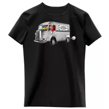 T-shirt Enfant Fille Pikachu « Une reconversion réussie... » – Parodie Pokémon