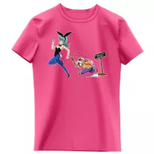 T-shirts crianças raparigas Paródias mangá