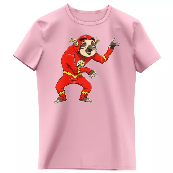T-shirts crianças raparigas Paródia Flash Flash