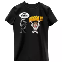 T-shirt Enfant Fille Luke Skywalker « Luke Life Episode I : Un père qui craint » – Parodie Star Wars