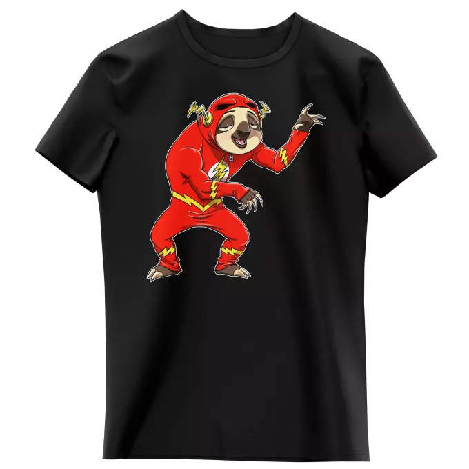 T-shirts crianças raparigas Paródia Flash Flash