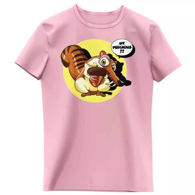 Magliette per bambine e ragazze Paoridia L'era glaciale Scrat e Gollum