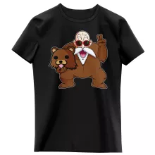 T-shirt Enfant Fille Tortue Géniale « Et si c'était lui... !? » – Parodie Dragon Ball
