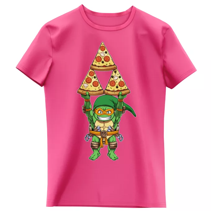Magliette per bambine e ragazze Paoridia Zelda Michelangelo aka Link
