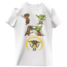 T-shirts kinderen meisjes Filmparodieën
