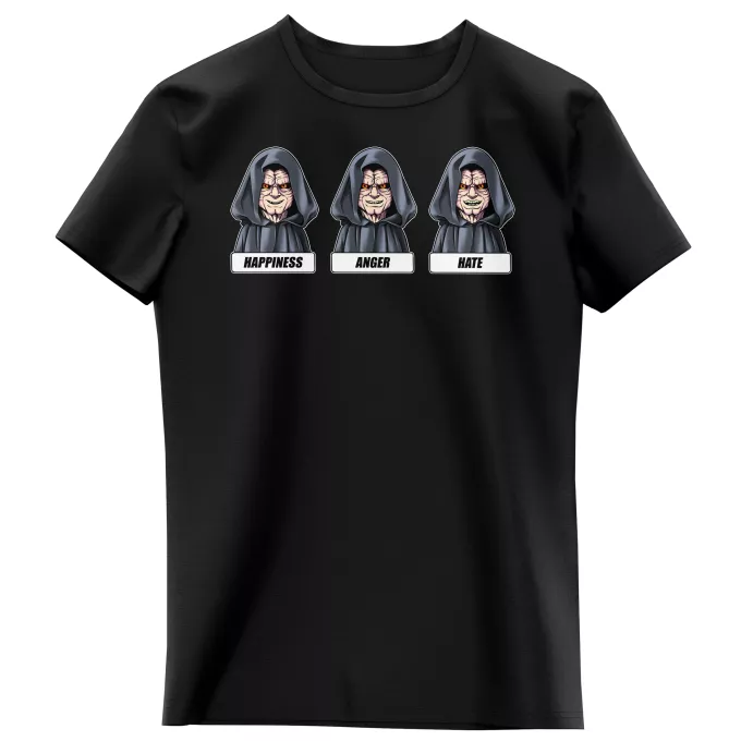 Girls Kids T-shirts Parody of Star Wars Palpatine aka Darth Sidious the Sith
