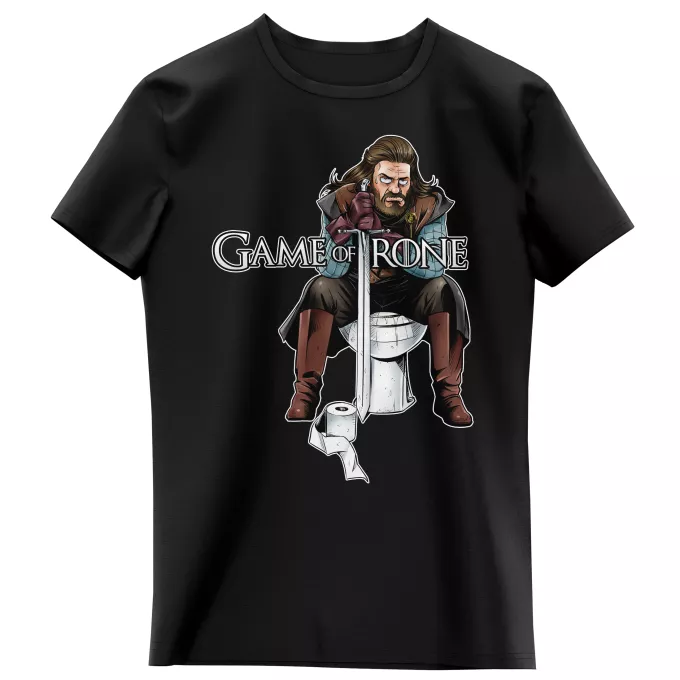 T-shirts Enfants Filles Parodie Game of Thrones Game Of Trone... Euh... - Eddard Stark