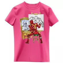 Flickor barnens T-shirts Film parodier