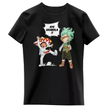 T-shirt Enfant Fille Granola « Aye Granola !! » – Parodie Dragon Ball Super
