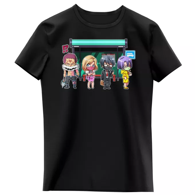 Mädchen Kinder T-Shirts Parodie auf One Piece Charlotte Katakuri