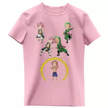 T-shirts kinderen meisjes Manga-parodieën
