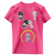 T-shirts kinderen meisjes Manga-parodieën