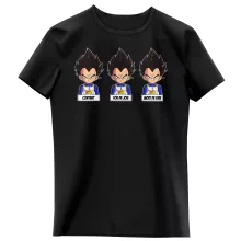 T-shirt Enfant Fille Végéta « Un jeu d'acteur de niveau princier » – Parodie Dragon Ball Z