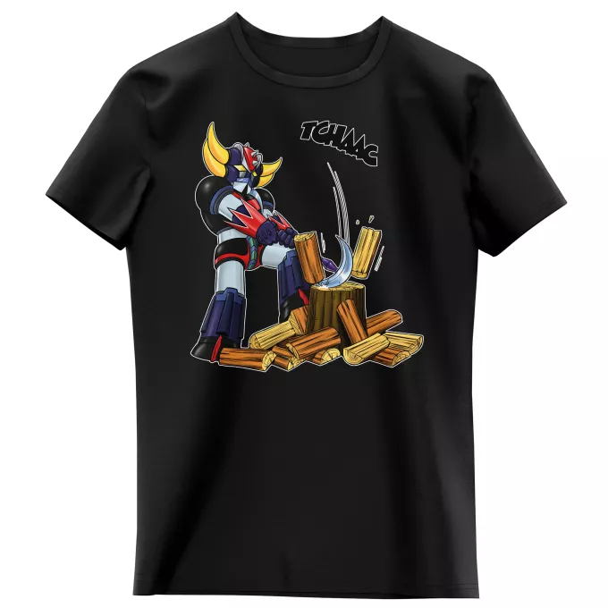 T-shirts crianças raparigas Paródia UFO Robot Grendizer UFO Robot Grendizer