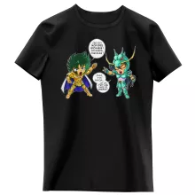 T-shirt Enfant Fille Shura « J't'ai cassé là ! » – Parodie Saint Seiya