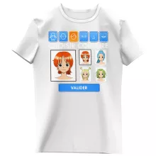 T-shirts Enfants Filles Parodies Manga