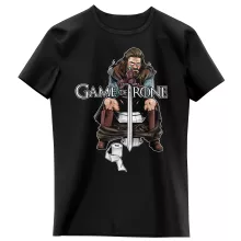 T-shirt Enfant Fille Eddard Stark « Game of Trone... » – Parodie Game of Thrones