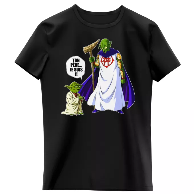 T-shirts Enfants Filles Parodie Star Wars Ton père... Je suis !! - Yoda, Dieu