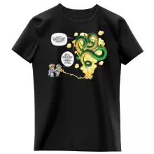 T-shirt Enfant Fille Shenron « La Pétanque, c'est sacré ! » – Parodie Dragon Ball Z