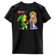 T-shirts crianças raparigas Paródias de videojogos