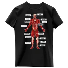 T-shirt Enfant Fille Le Titan Colossal « Titanatomie colossale... » – Parodie L'attaque des Titans