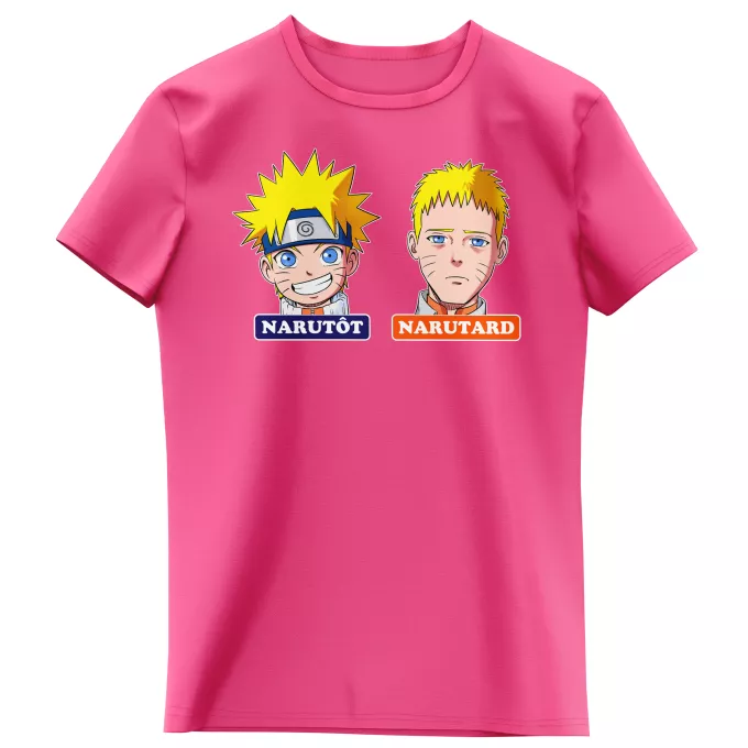 T-shirts Enfants Filles Parodie Naruto Narutôt... Narutard !