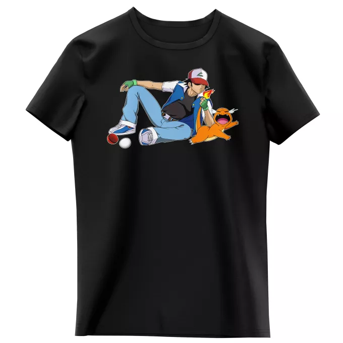 Magliette per bambine e ragazze Paoridia Pokémon Charmander