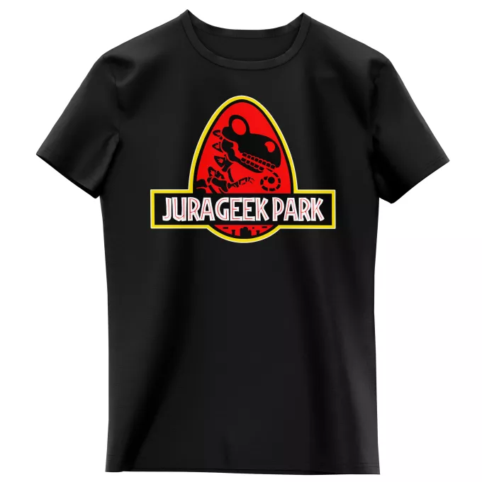 T-shirts crianças raparigas Paródia Yoshi Yoshi e Parque Jurássico