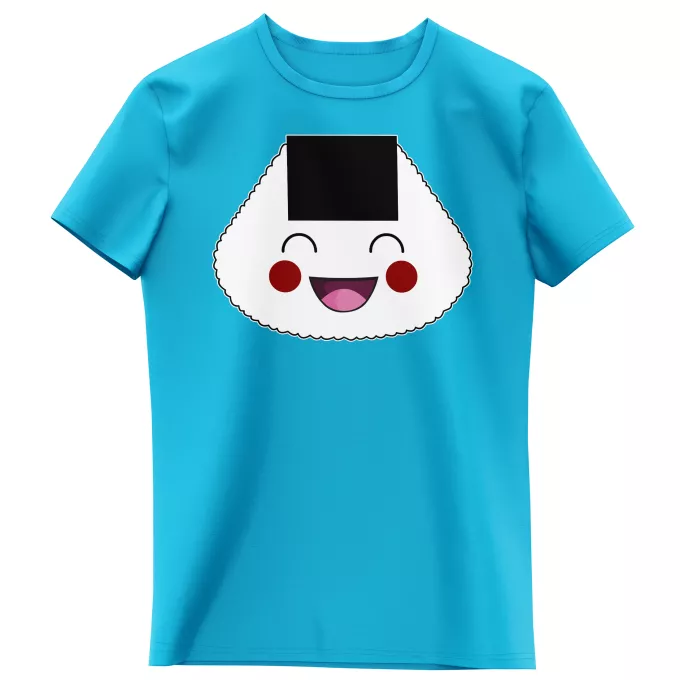 T-shirts Enfants Filles Parodie Japon Culture Onigiri-chan (Version content !)