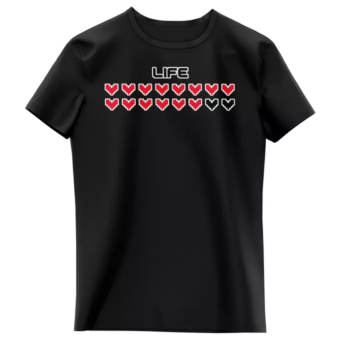 Magliette per bambine e ragazze Paoridia videogiochi Pixel Life Pixel Design