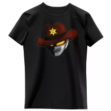 T-shirt Enfant Fille X-Or « Le Shériff de l'espace... » – Parodie X-Or le Shériff de l'Espace