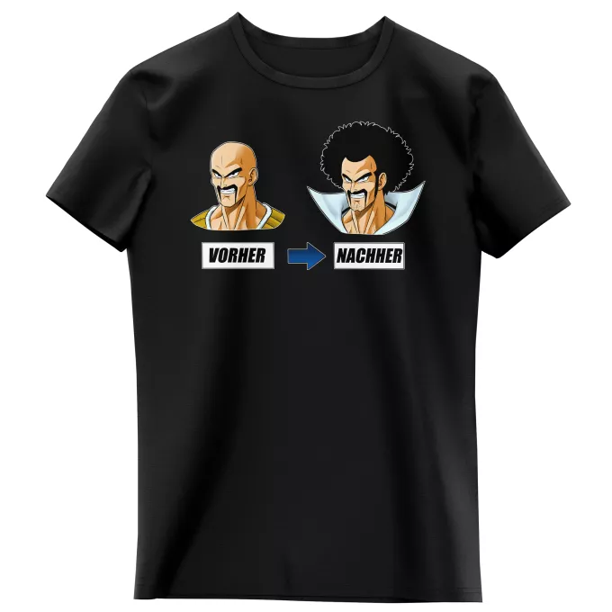 Mädchen Kinder T-Shirts Parodie auf Dragon Ball Z - DBZ Nappa und Mr Satan