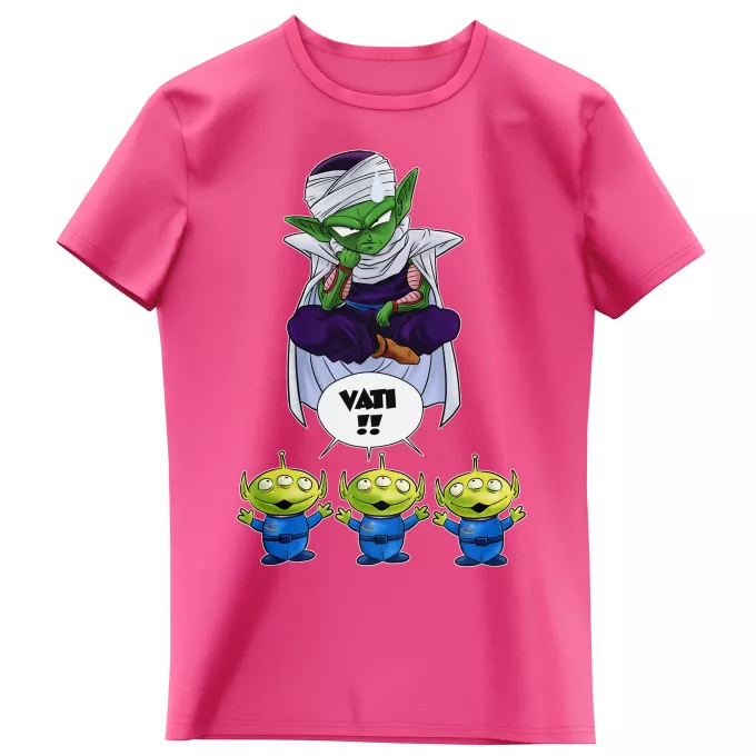 Mädchen Kinder T-Shirts Parodie auf Toy Story Piccolo und die Aliens
