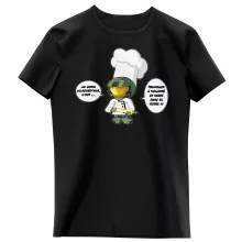 T-shirt Enfant Fille Master Chief « Master Chef... » – Parodie Halo