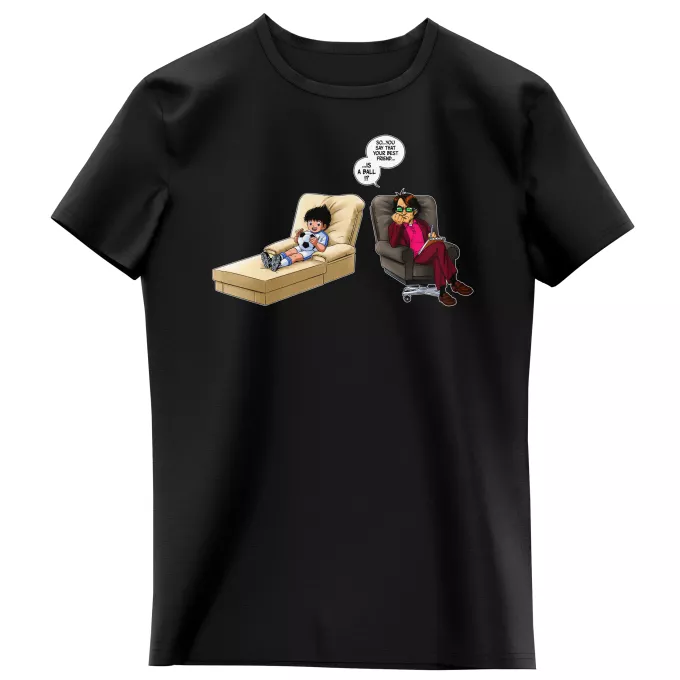 Girls Kids T-shirts Parody of Captain Tsubasa Flash Kicker