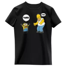 Mädchen Kinder T-Shirt “Die Minions und Die Simpsons” – Parodie auf Minions