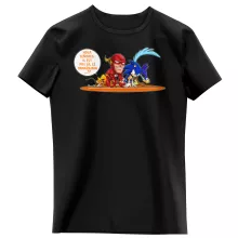 T-shirt Enfant Fille « Le 100 M le plus rapide de tous les temps !! » – Parodie Flash