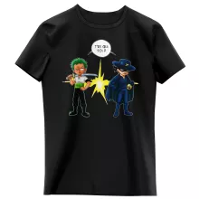 T-shirt Enfant Fille Zorro Roronoa « D'un Z qui veut dire... » – Parodie One Piece