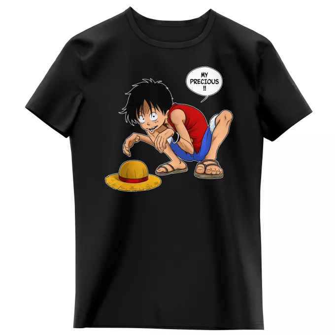T-shirts crianças raparigas Paródia One Piece