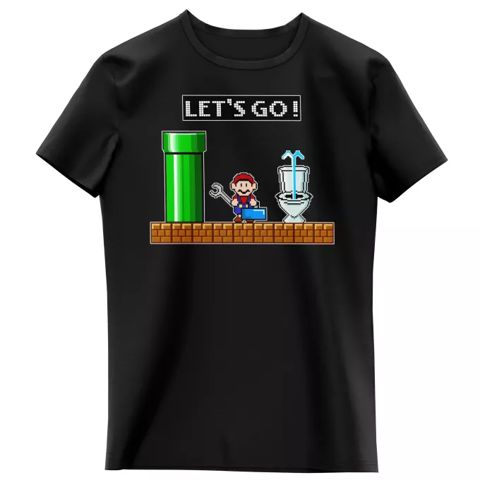 Magliette per bambine e ragazze Paoridia Super Mario Super Mario